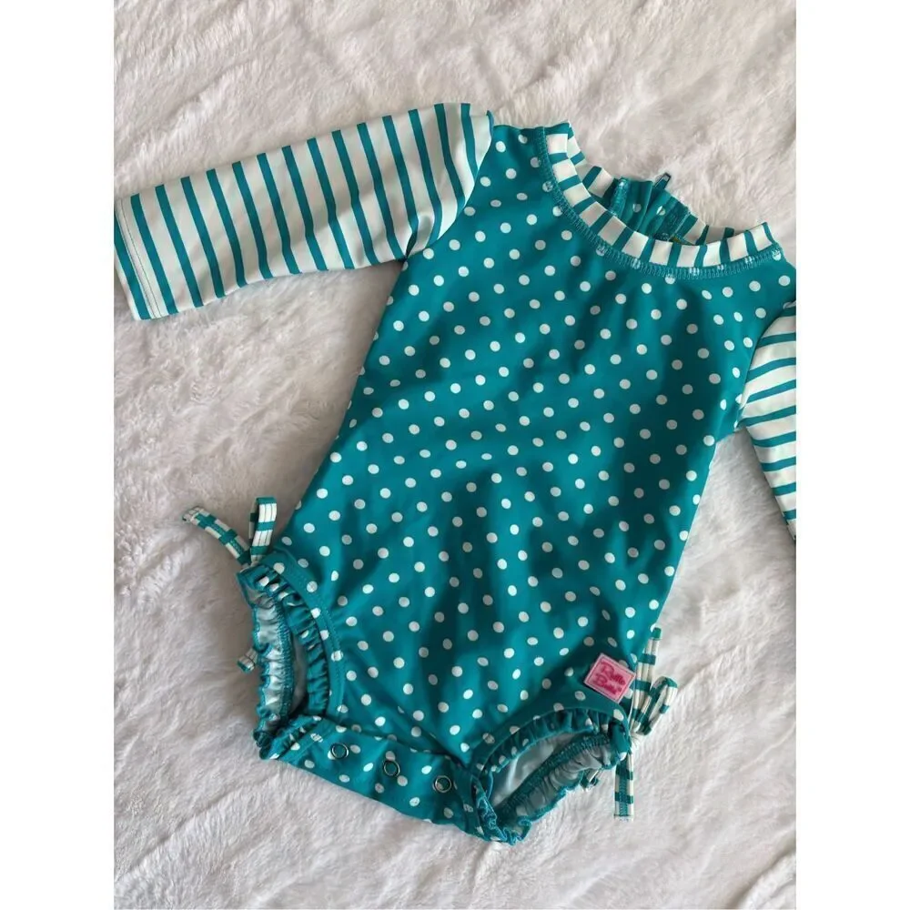 Ruffle Butts Baby Bathing Suit Size 3-6 Months